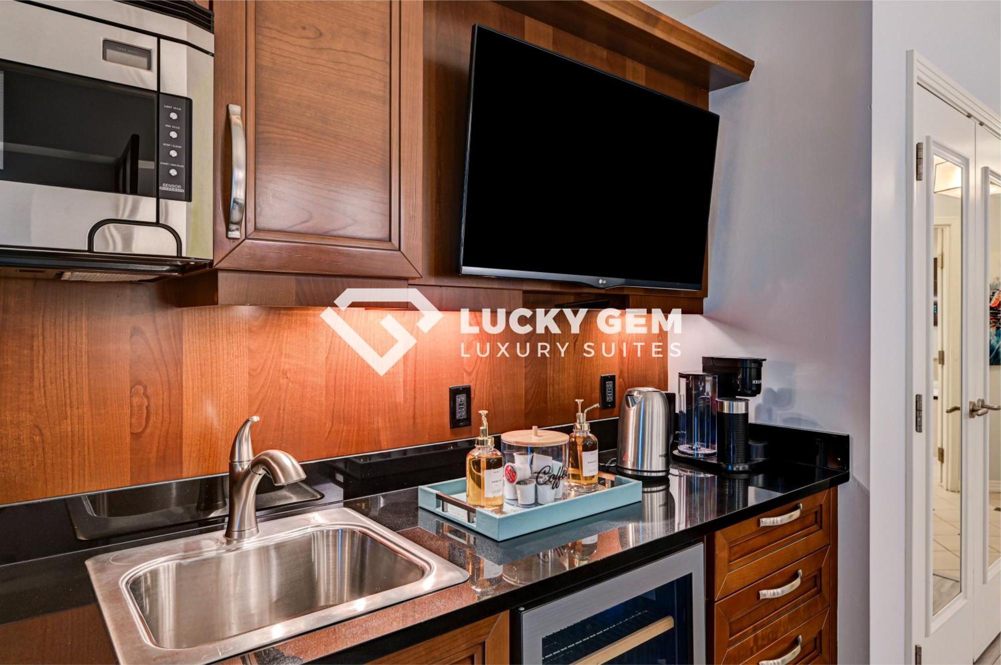 Lucky Gem Penthouse & Luxury Suites At Signature Resort, Balcony Strip View 3505 Las Vegas Exterior photo