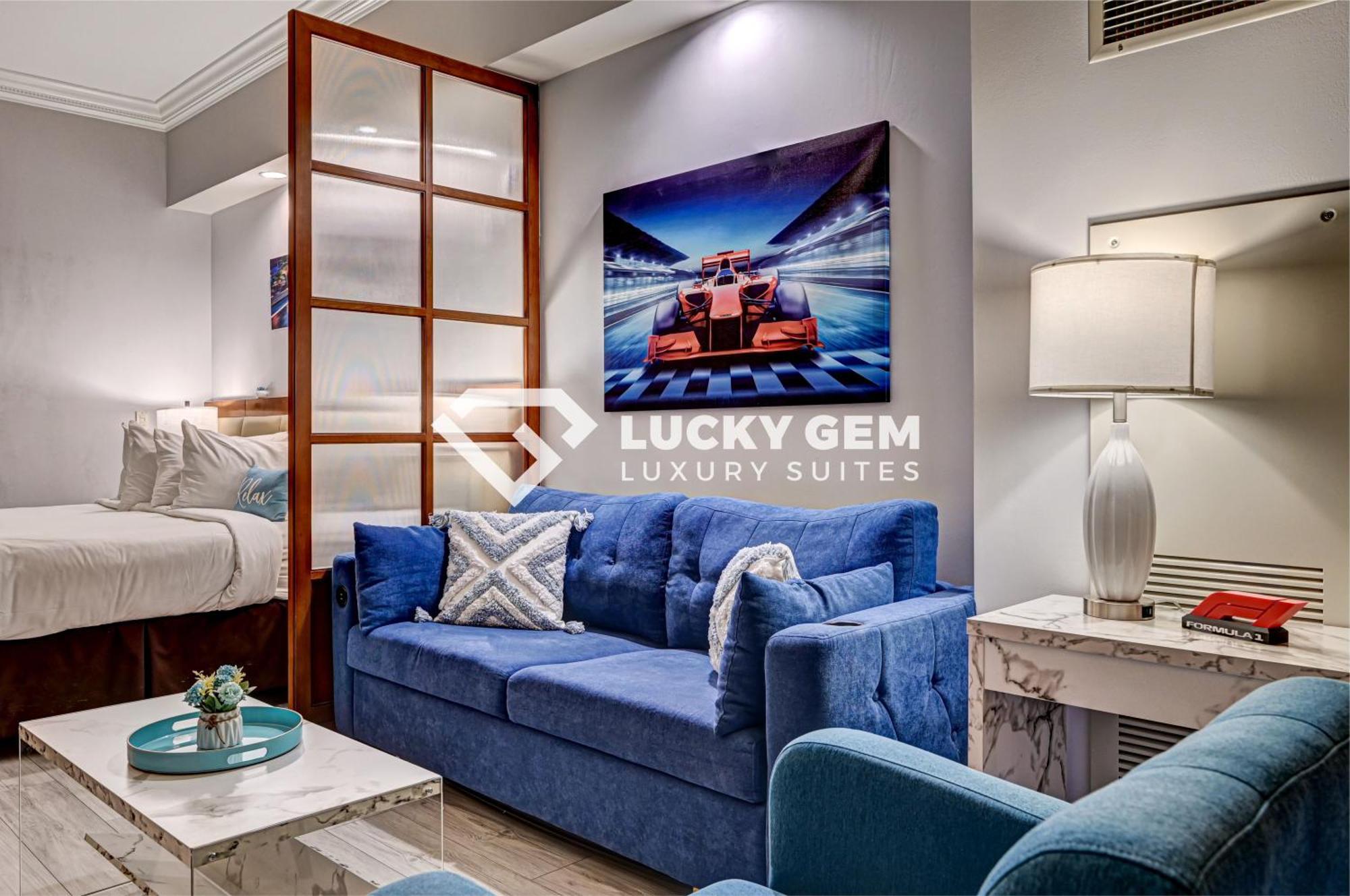 Lucky Gem Penthouse & Luxury Suites At Signature Resort, Balcony Strip View 3505 Las Vegas Exterior photo