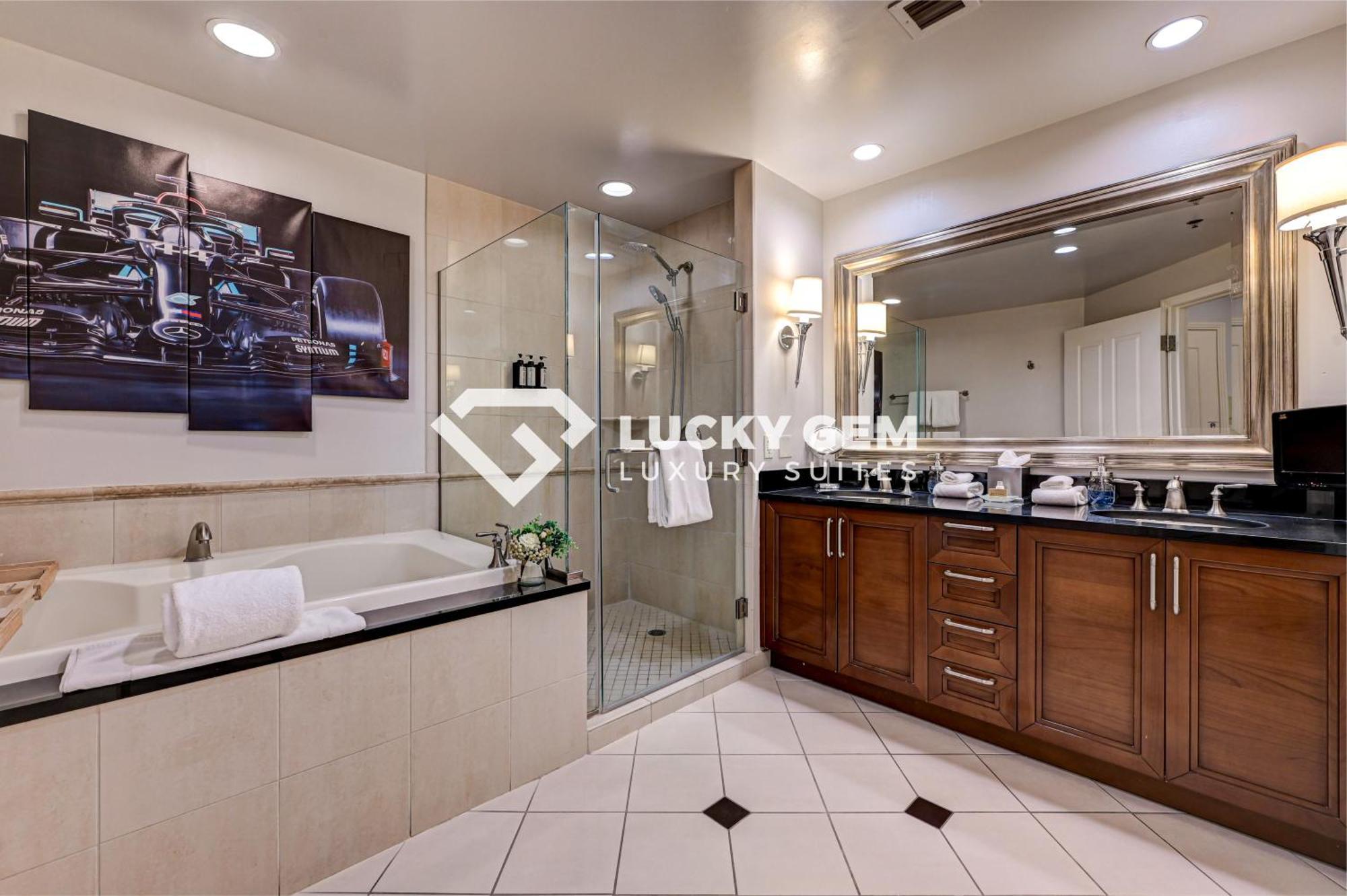 Lucky Gem Penthouse & Luxury Suites At Signature Resort, Balcony Strip View 3505 Las Vegas Exterior photo
