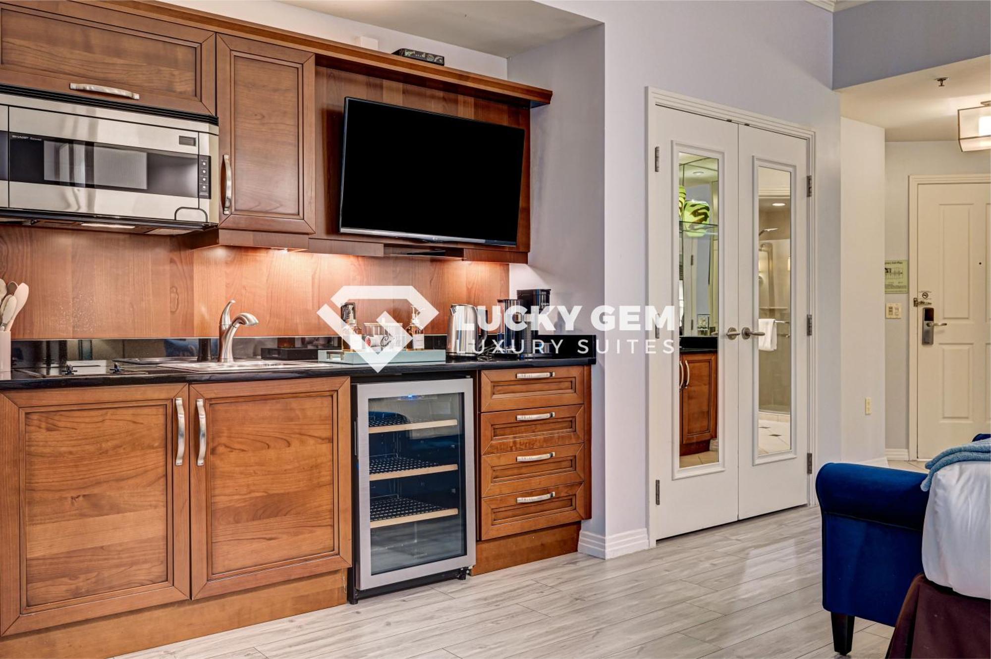 Lucky Gem Penthouse & Luxury Suites At Signature Resort, Balcony Strip View 3505 Las Vegas Exterior photo